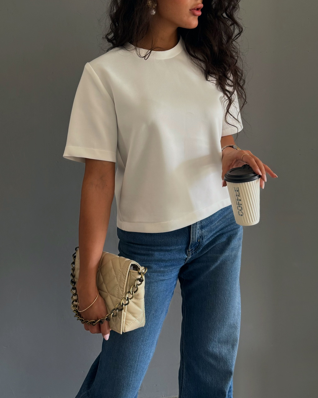 تیشرت بیسیک سفید